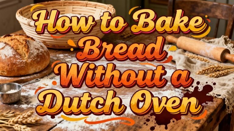 bake bread without dutch oven