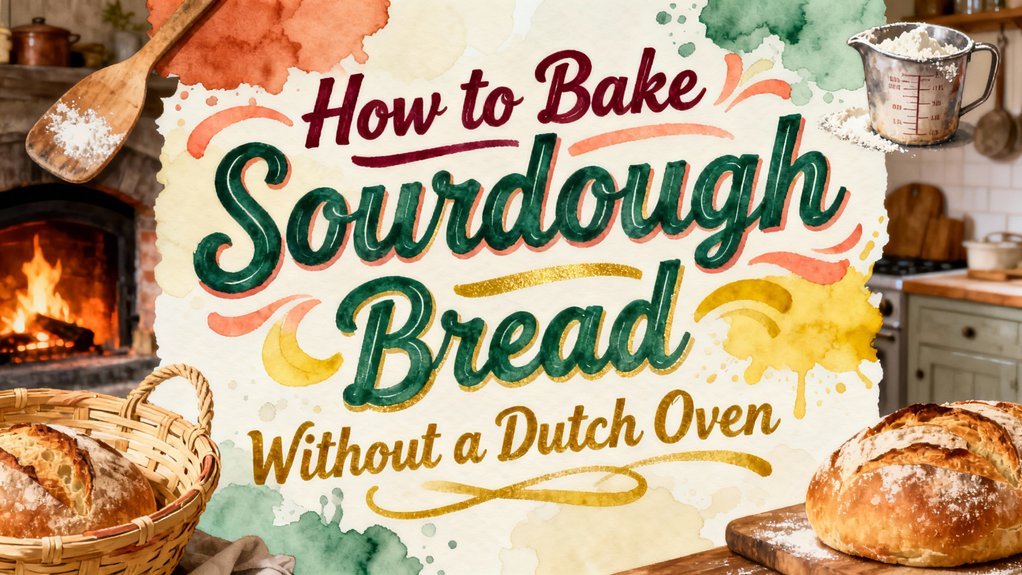 baking sourdough without dutch oven