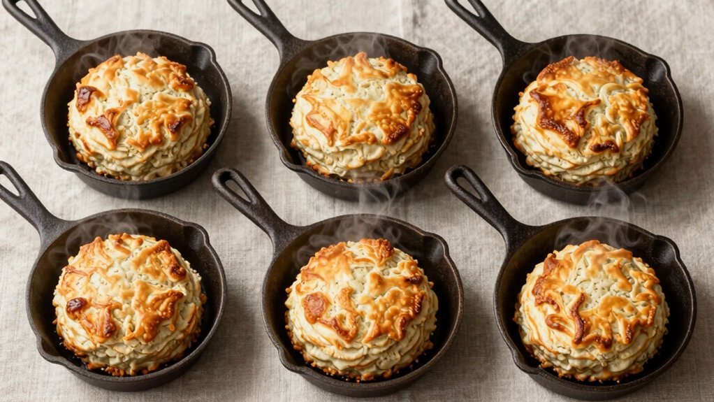biscuits bake perfect cast iron skillets