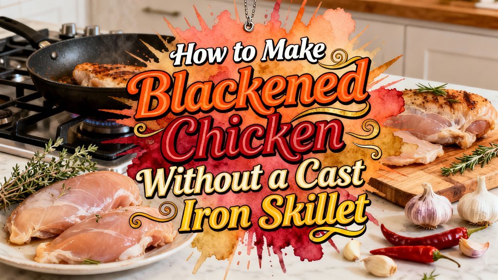 blackened chicken cooking tips