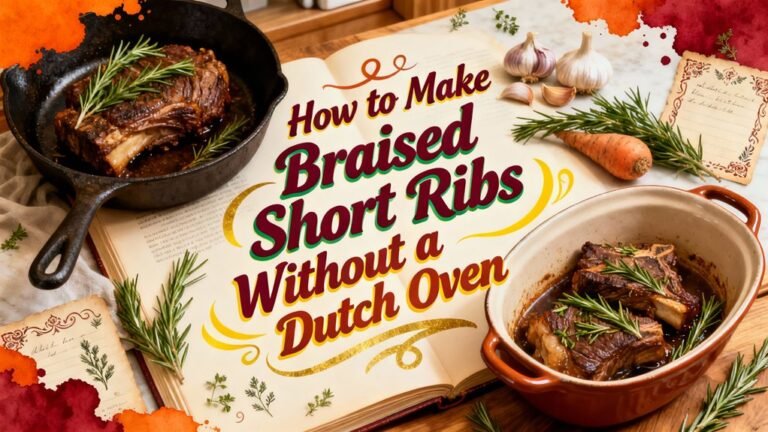 braised short ribs alternative method
