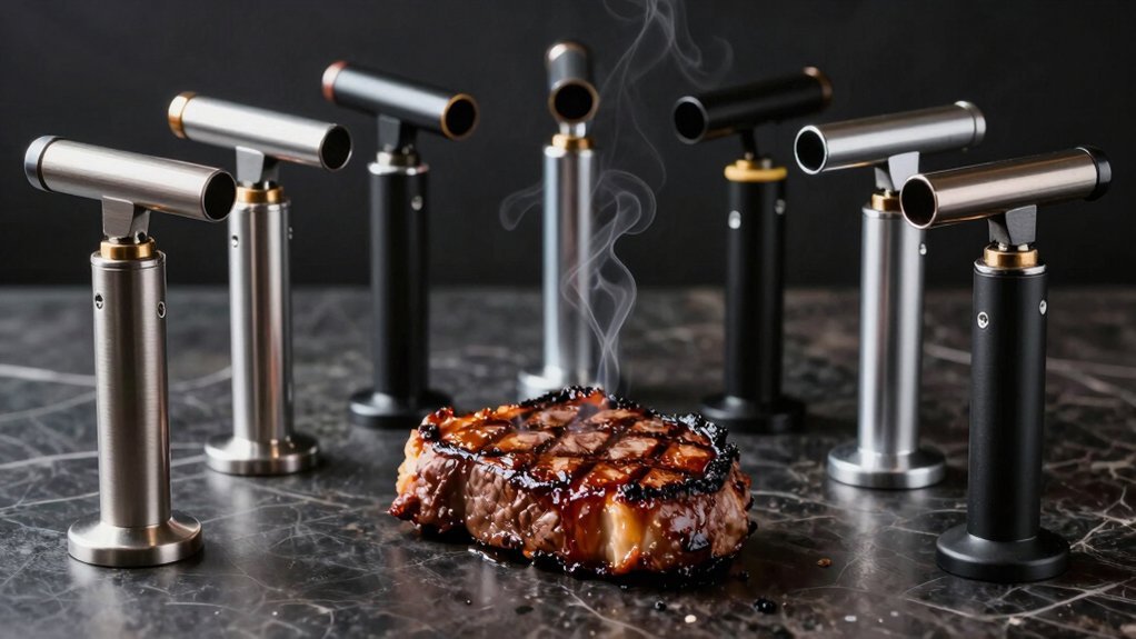 butane torches for professional steak searing