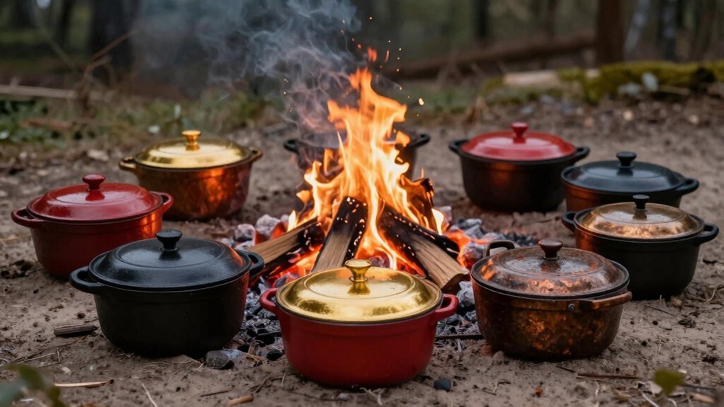 campfire cooking transformed with dutch ovens