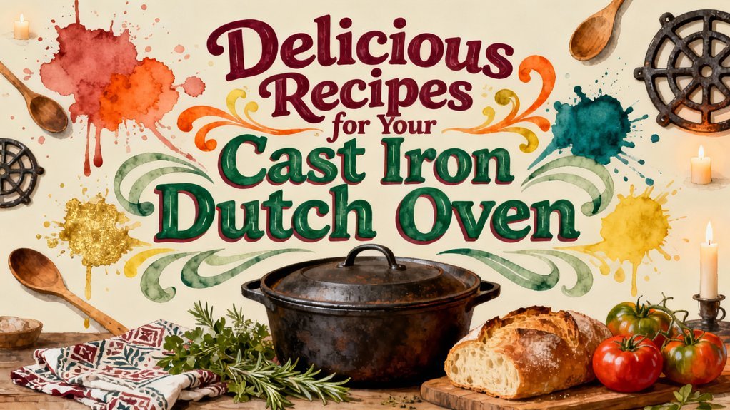 cast iron dutch oven recipes