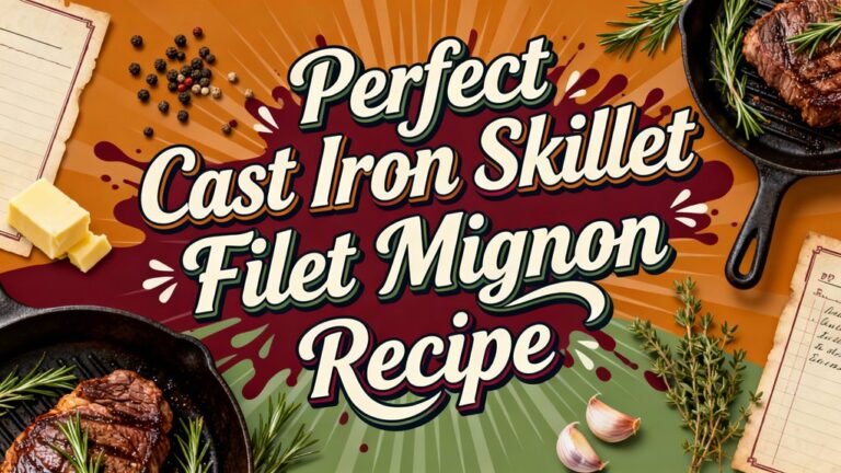 cast iron filet mignon