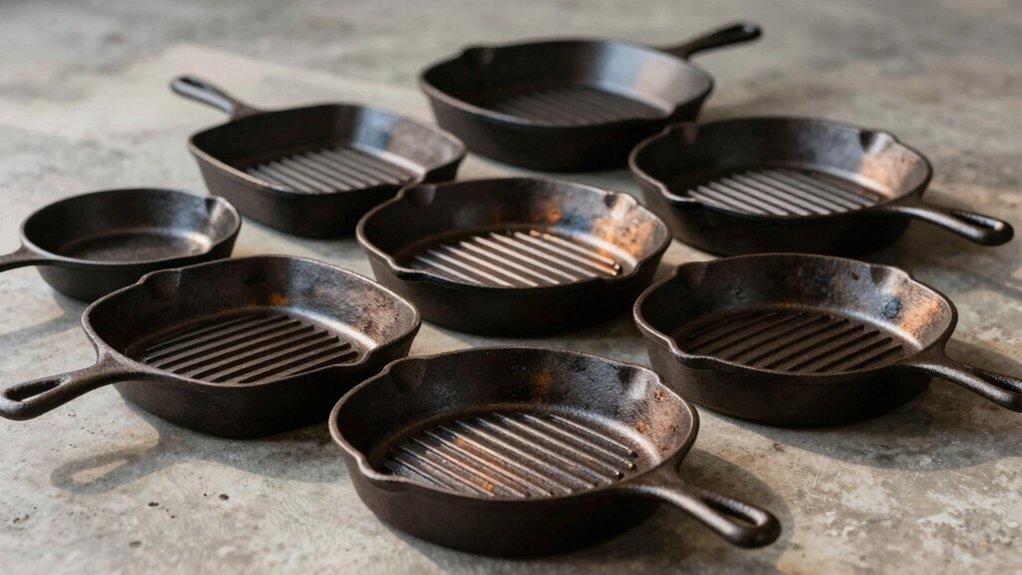 cast iron grill pans for induction