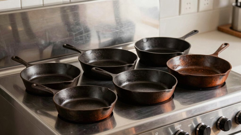cast iron skillet electric stove picks