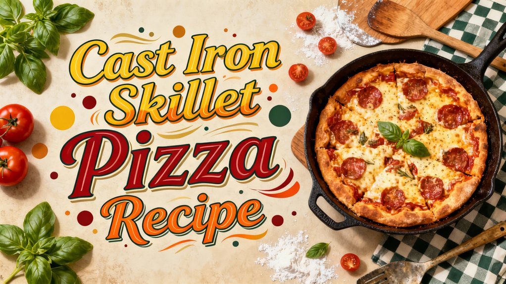 cast iron skillet pizza