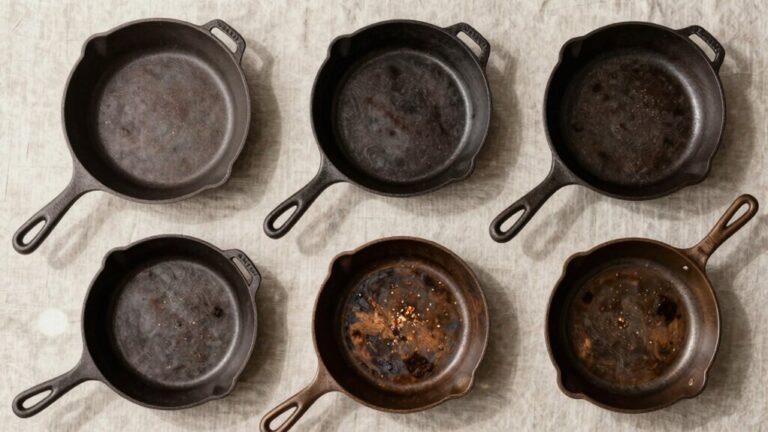cast iron skillets cooking dreamlike
