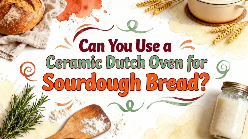 ceramic dutch oven suitable for sourdough