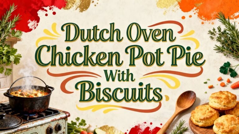 chicken pot pie biscuits