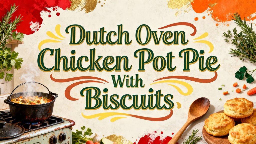 chicken pot pie biscuits