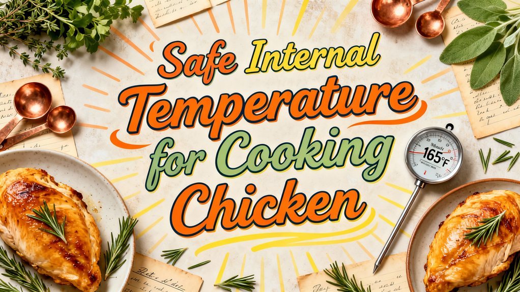 chicken safe cooking temperature