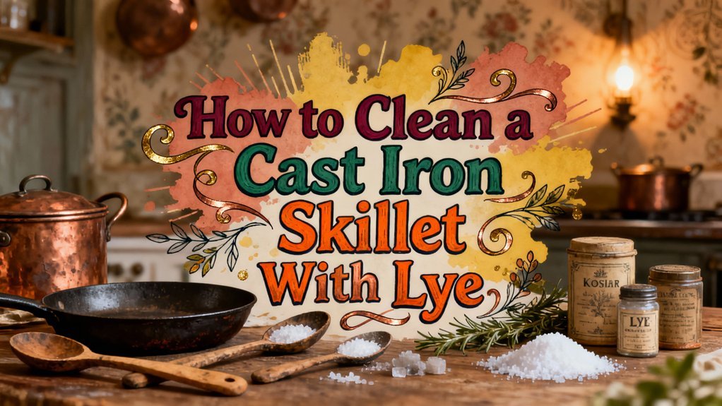 clean cast iron skillet