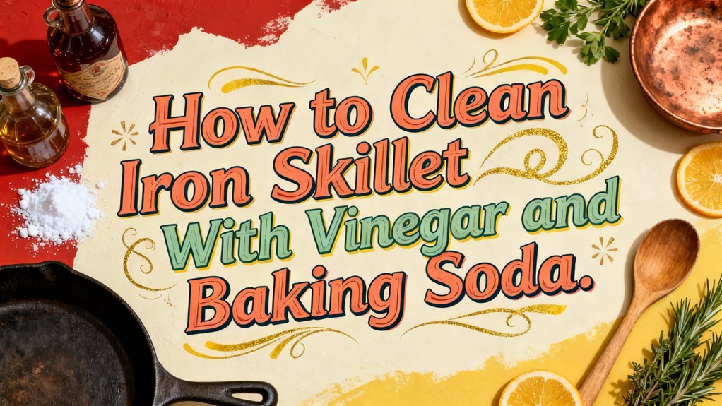 clean cast iron skillet