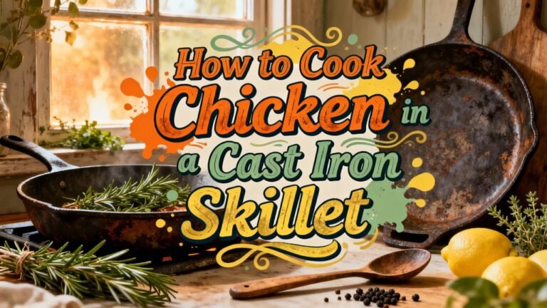 cook chicken skillet method