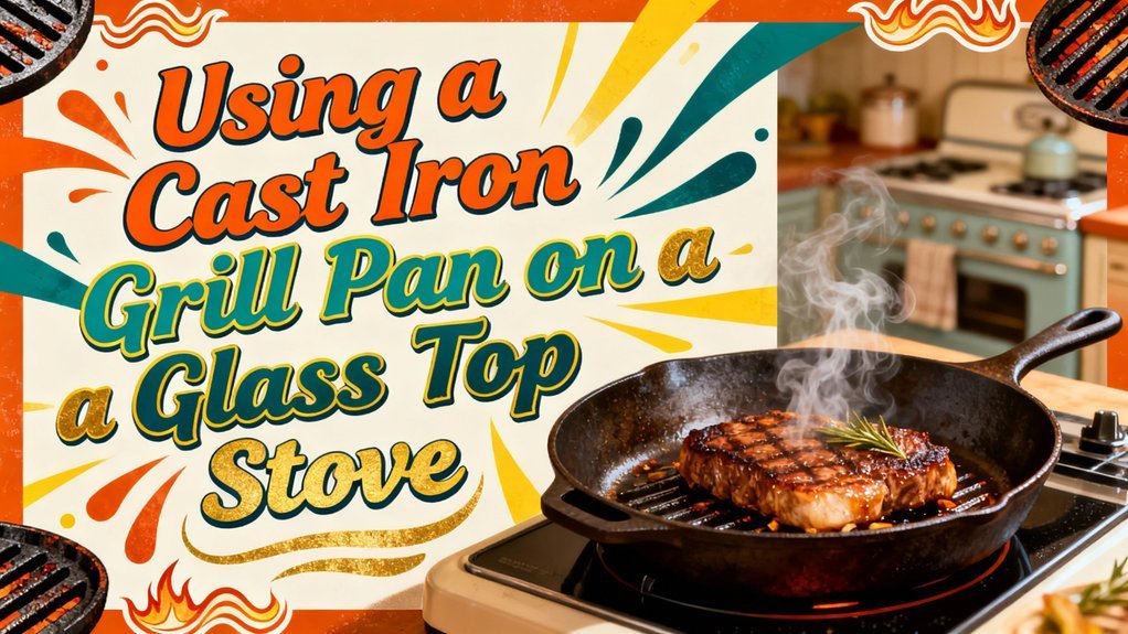 cook safely on glass