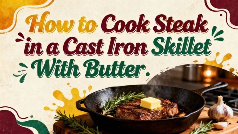 cook steak with butter