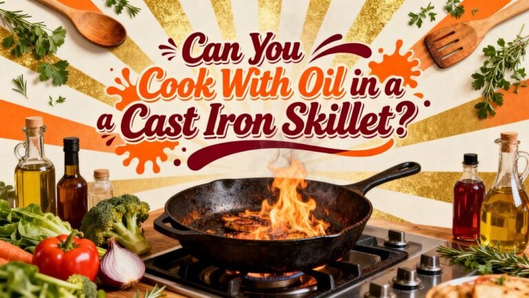 cook with oil safely