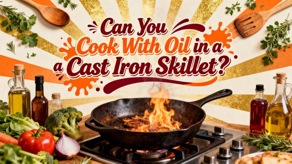 cook with oil safely