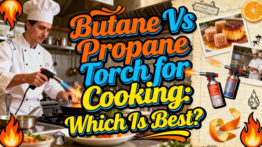 cooking torch fuel comparison