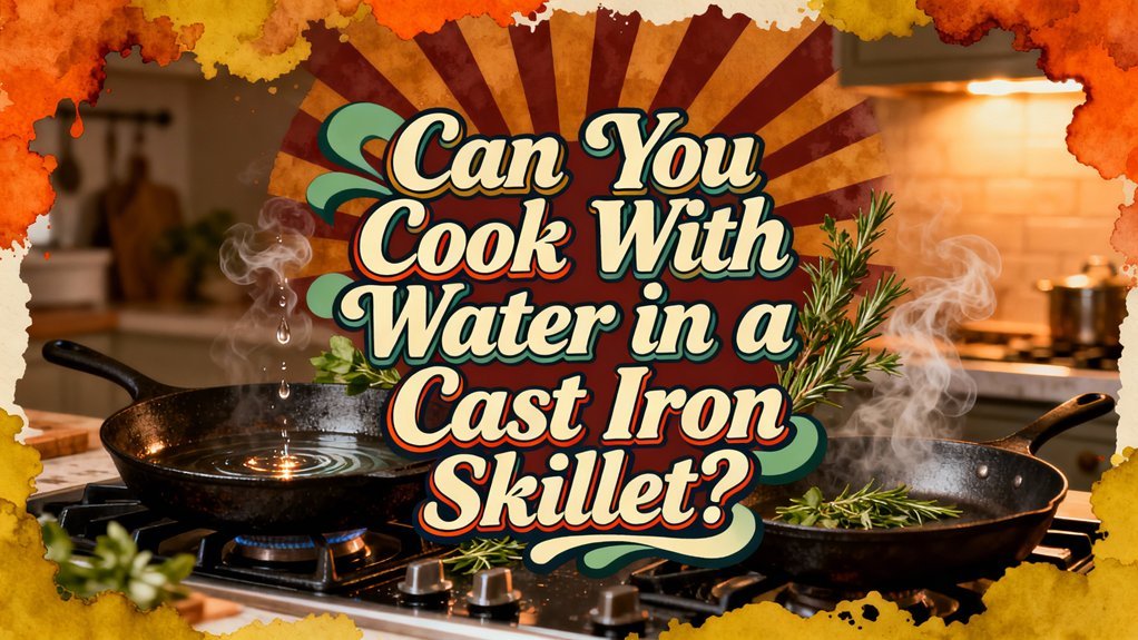 cooking with water allowed