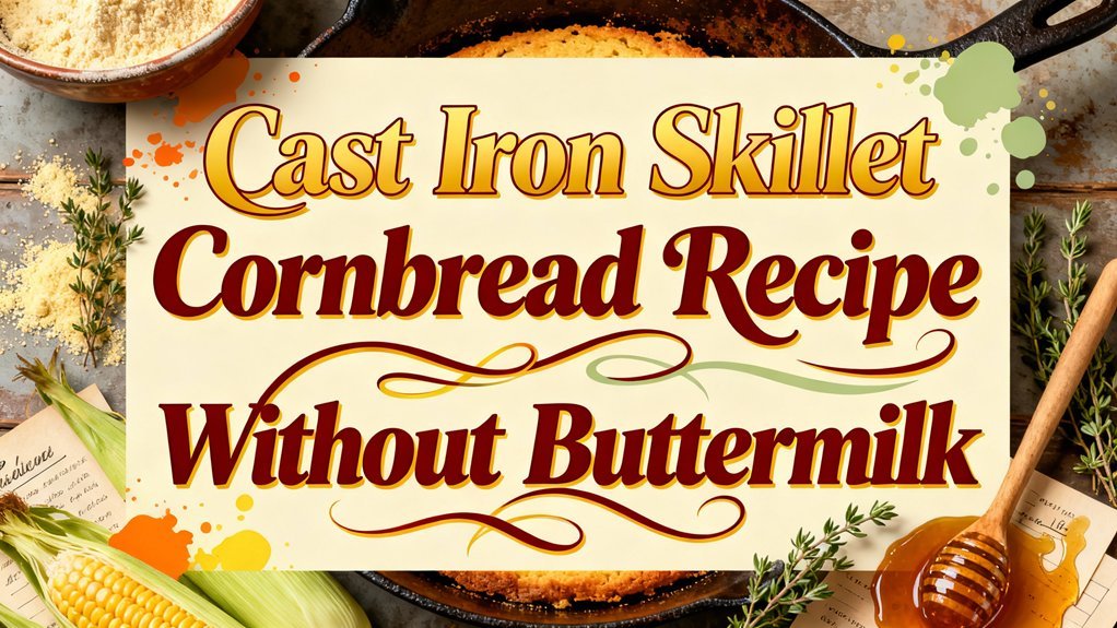 cornbread recipe no buttermilk