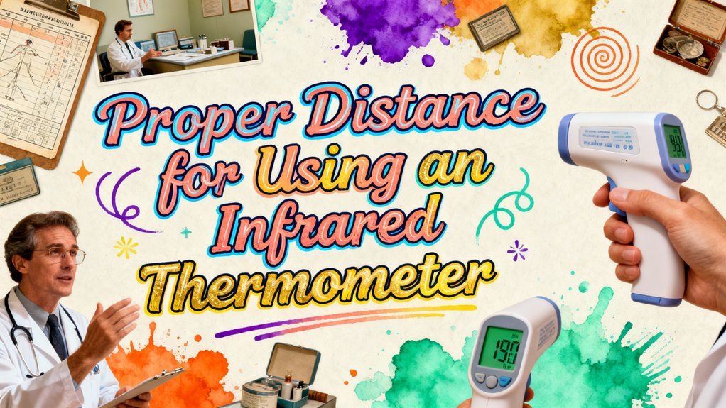 correct infrared thermometer distance