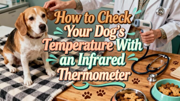 dog temperature infrared check
