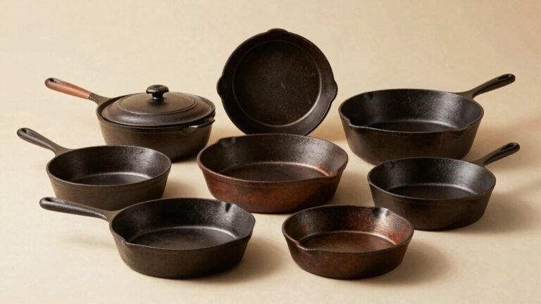 durable long lasting cast iron skillets