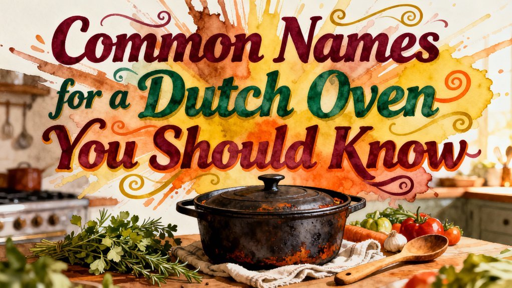 dutch oven common names