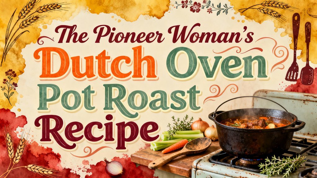 dutch oven pot roast recipe