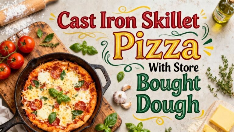easy skillet pizza recipe