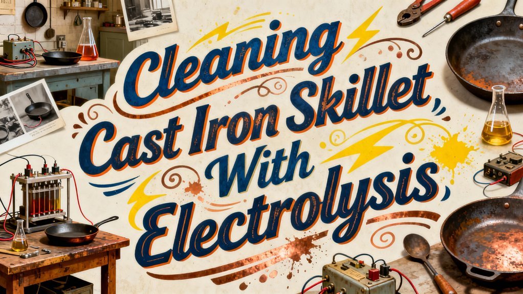 electrolytic cast iron cleaning