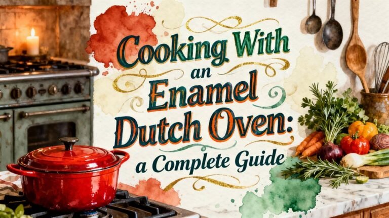 enamel dutch oven cooking guide