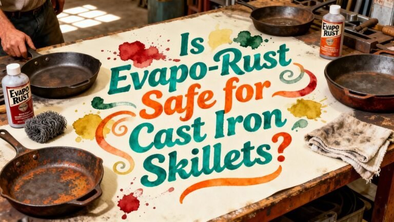 evapo rust safety for skillets