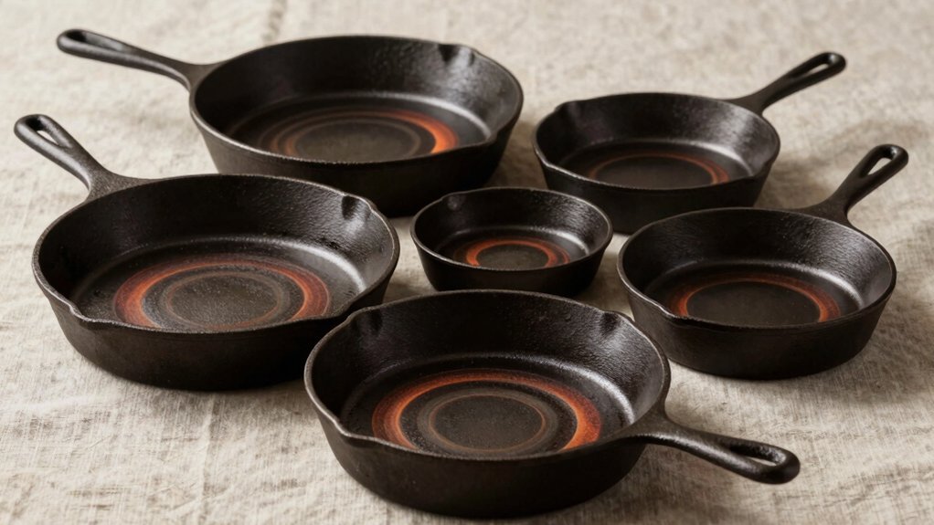 even cooking cast iron skillets