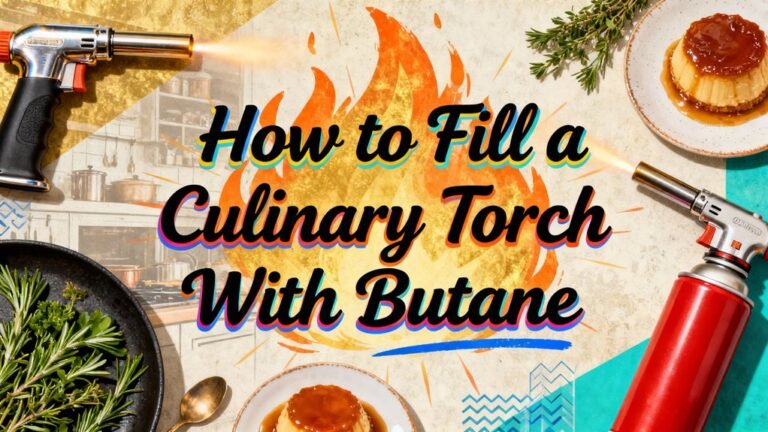 fill culinary torch butane