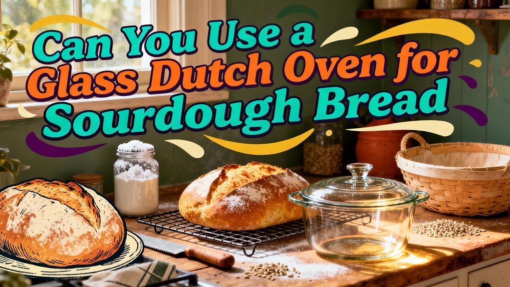 glass dutch oven sourdough bread