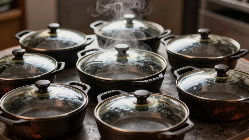 glass lids for cast iron