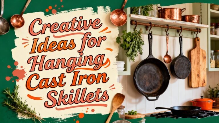 hanging cast iron decor