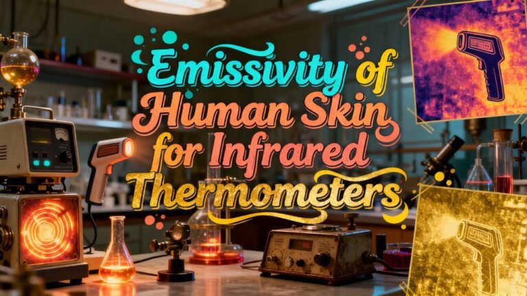 human skin emissivity measurement