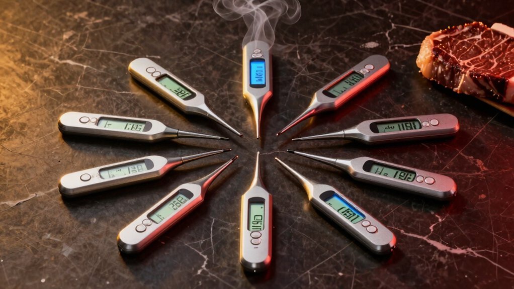 infrared meat thermometers for doneness