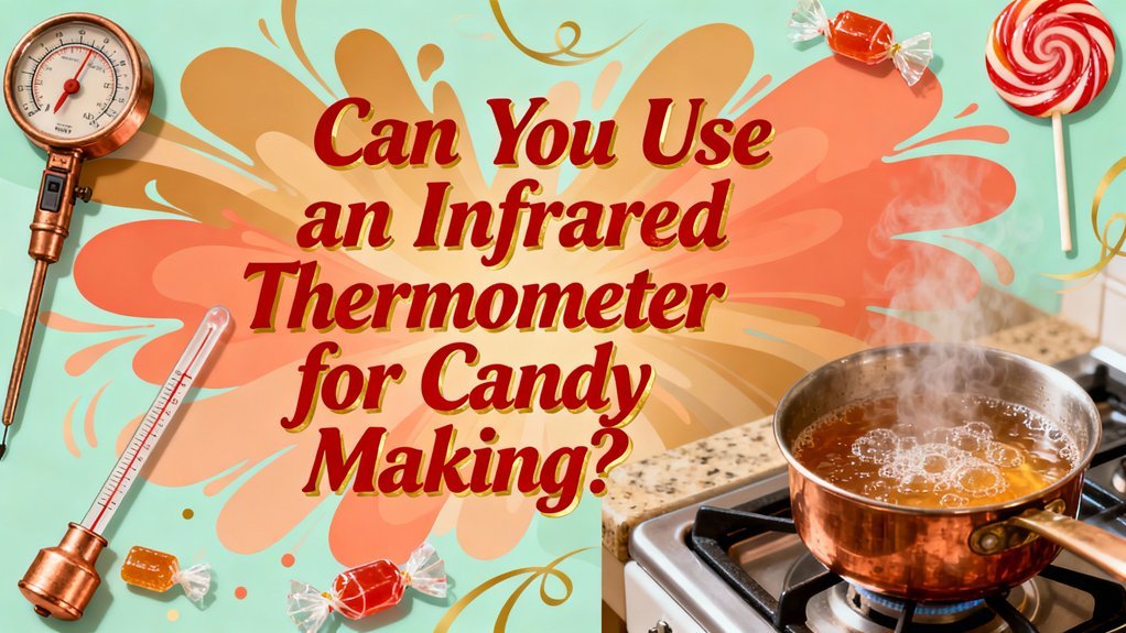 infrared thermometer for candy