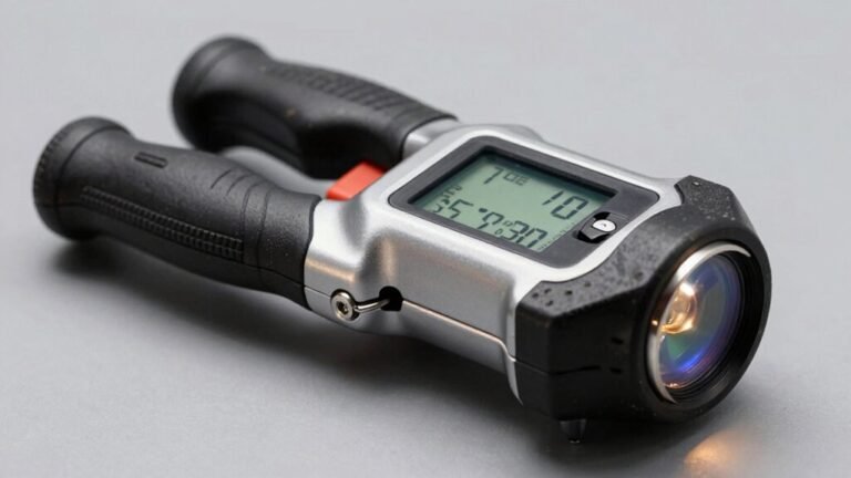 infrared thermometer with gfci tester