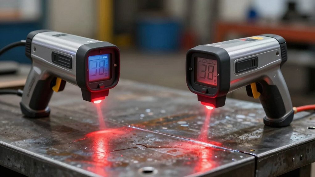 infrared thermometers for professional welding