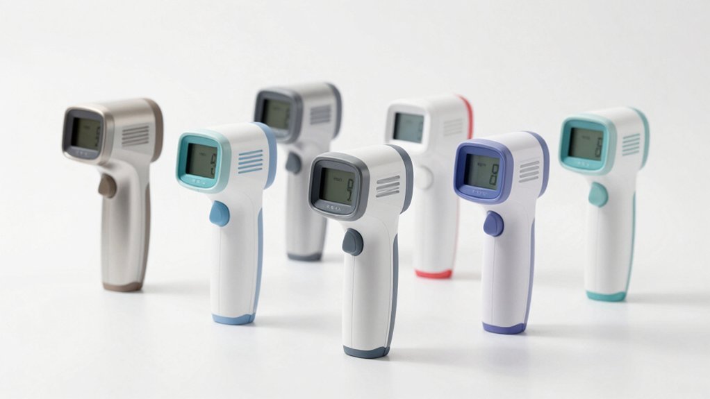 infrared thermometers measure temperature quickly