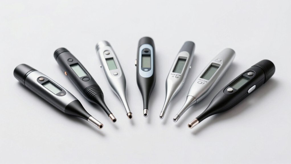 infrared thermometers quickly read temperatures