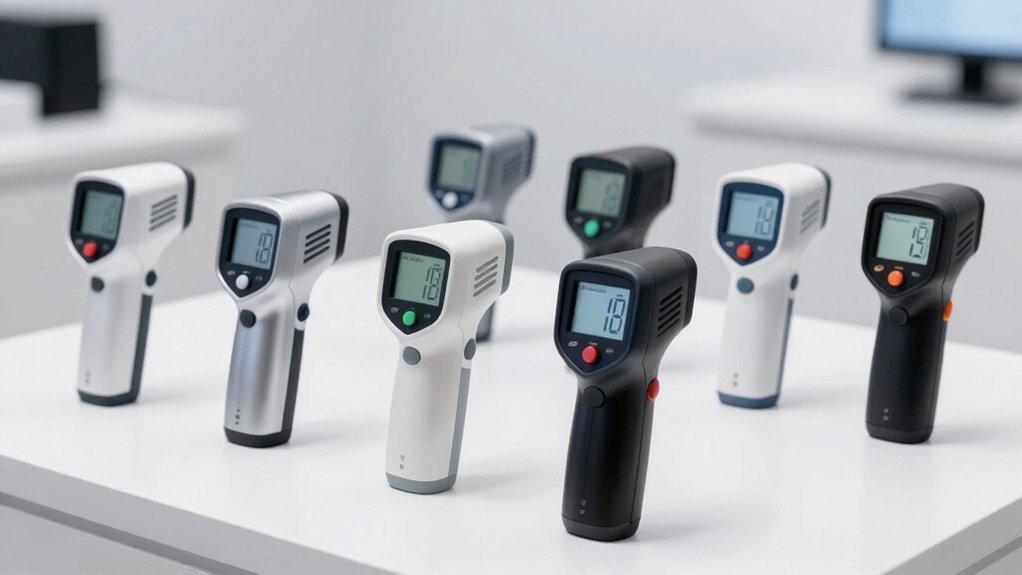 instant read digital infrared thermometers
