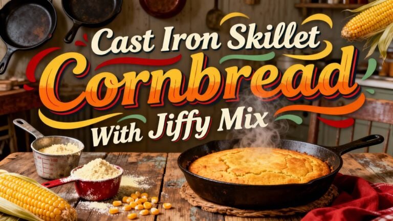 jiffy mix cornbread skillet